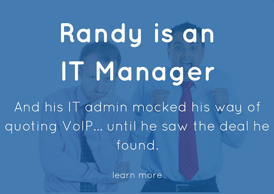 Banner Pic - Randy is an IT Manager