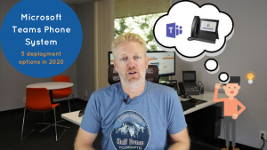 Microsoft Teams Phone System: 5 Deployment Options in 2020