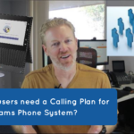 Do all users need a Calling Plan for Teams Phone System?