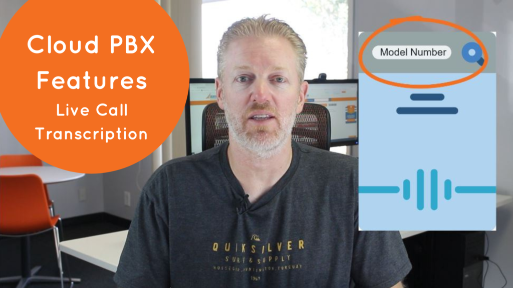 Cloud PBX Features Live Call Transcription