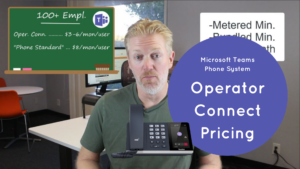 Microsoft Teams Phone System Operator Connect Pricing