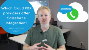 Which Cloud PBX providers integrate with Salesforce?