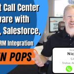The Best Call Center Software with HubSpot, Salesforce or other CRM Integration: Screen POPs