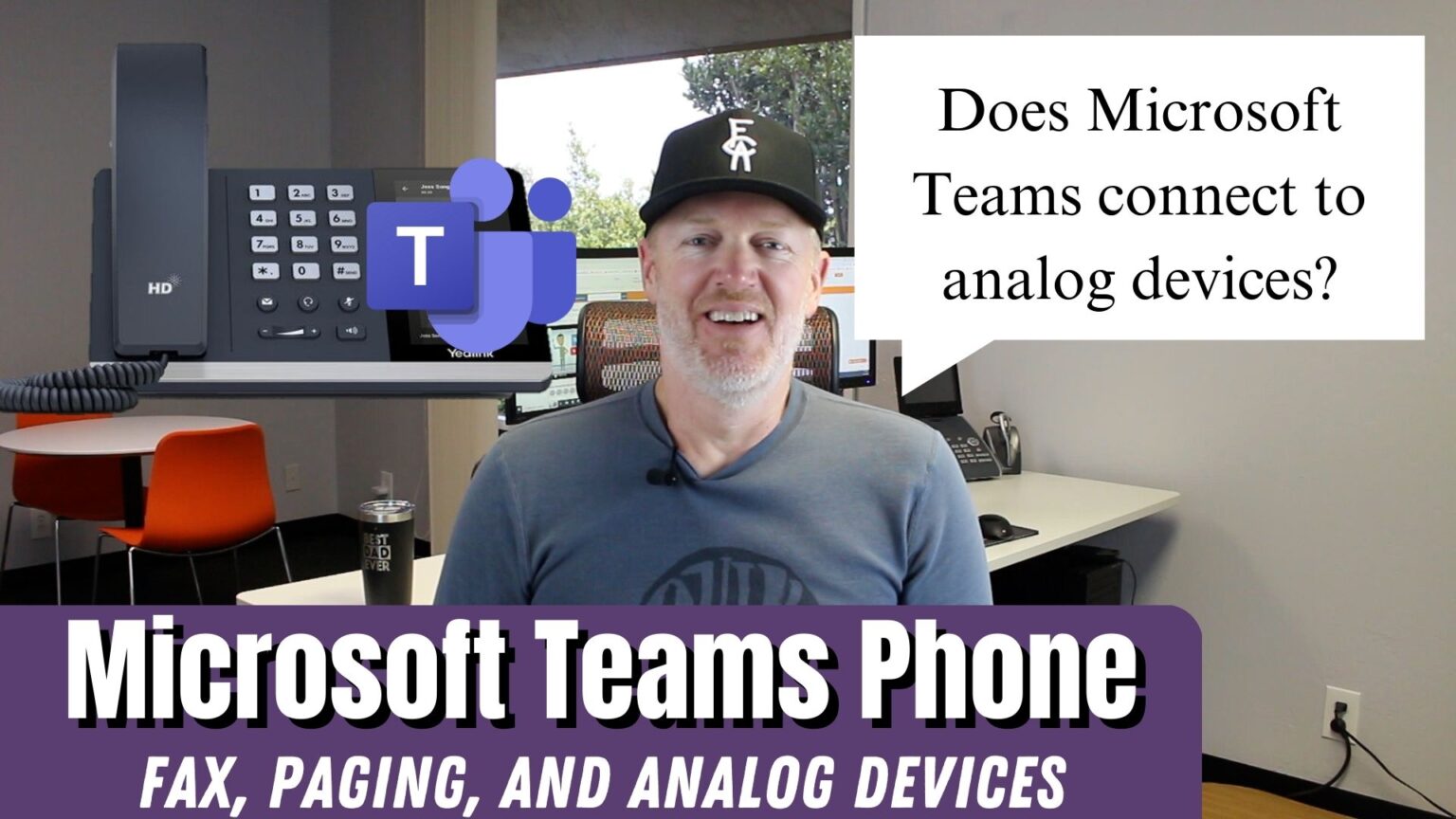Microsoft Teams Phone Fax, Paging, and Analog Devices