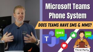 Does Microsoft Teams Phone System have SMS & MMS Text Messaging?