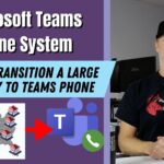 How to transition a large company to Microsoft Teams Phone System