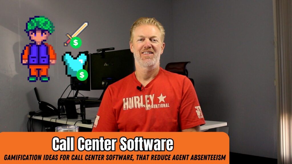 Gamification ideas for call center software, that reduce agent absenteeism